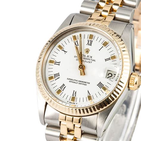 rolex 6827|Rolex datejust midsize two tone.